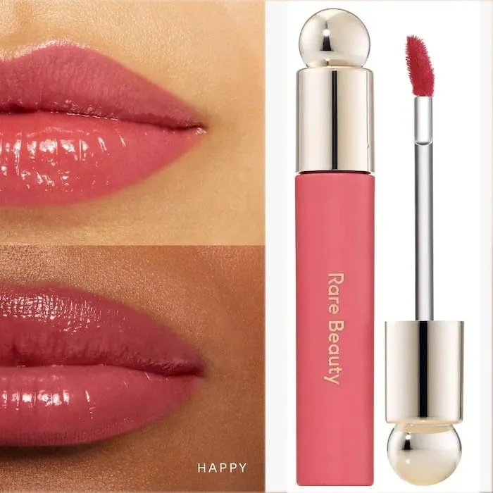 Rare Beauty Melting Cream Blush Makeup Matte Pearlescent Texture Glitter Blush Highlighter Bright Nourish Moisturize Lip Gloss — image 16