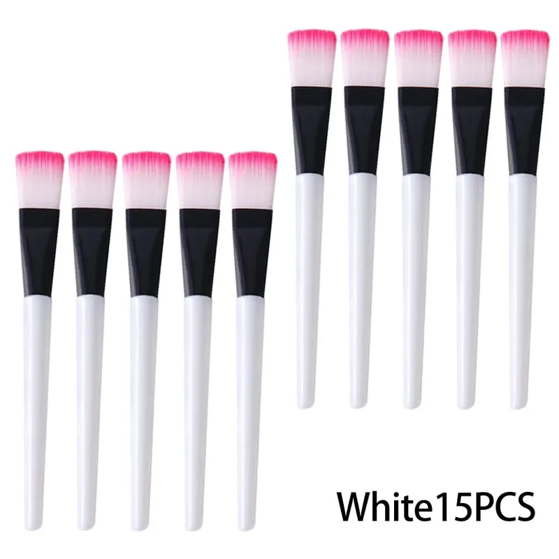 10PCS Berus Topeng Kipas Muka Berus Alat Aplikator Topeng Muka Berus Solek Untuk Wanita Pakar Estetika Alat Kosmetik Topeng Muka DIY — image 13