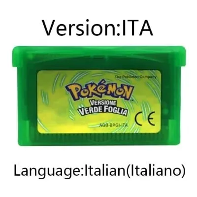 GBA 비디오 게임 카트리지 콘솔 카드 포켓몬 에메랄드 루비 FireRed LeafGreen 사파이어 GBA/NDS용 다국어 — image 4