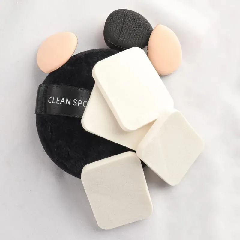 Set di pennelli per trucco professionale per fondotinta ombretto evidenziatore fard correttore polvere strumenti cosmetici con kit spugne — image 5