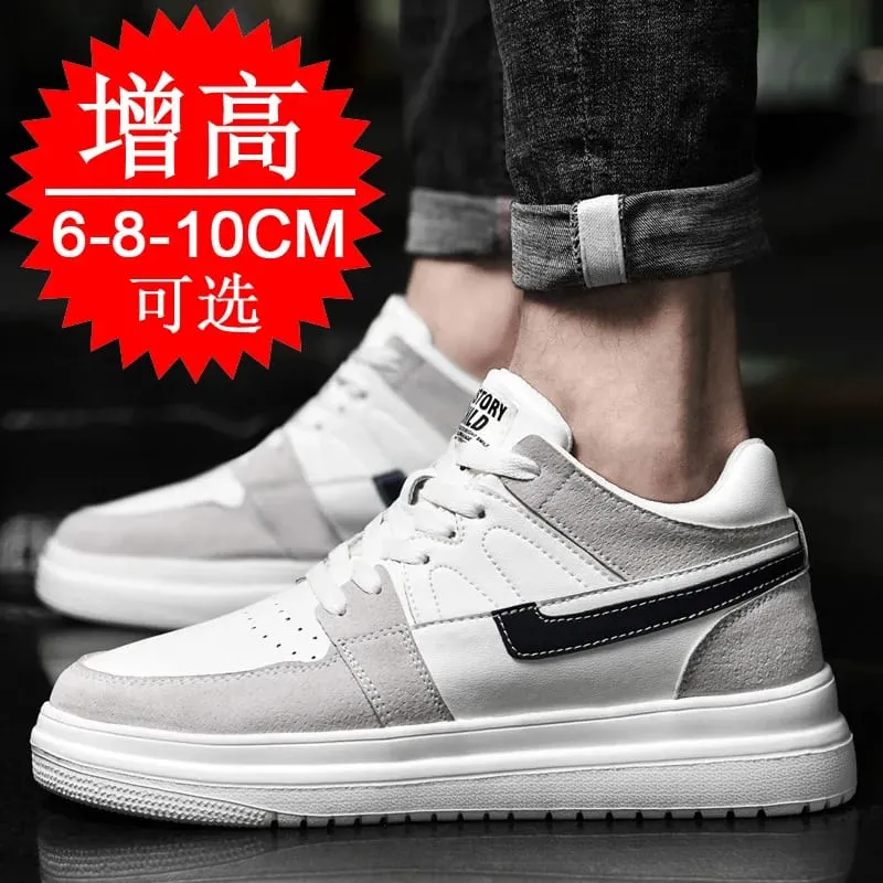 Men Elevator Shoes Heightening Sneakers for Men 4cm 6cm 8cm 10cm Breathable Height Increased Shoes for Man Sports Shoes — image 4