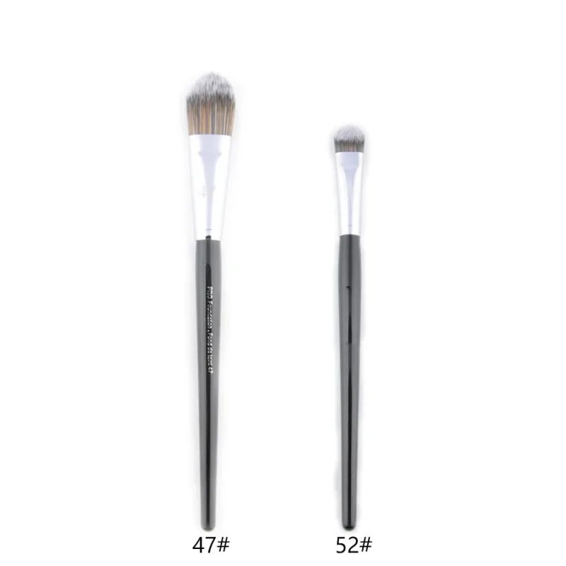 Nuevo #47 brochas de maquillaje base Pro base brocha de maquillaje líquido BB crema contorno pelo sintético herramientas cosméticas exquisitas — image 14