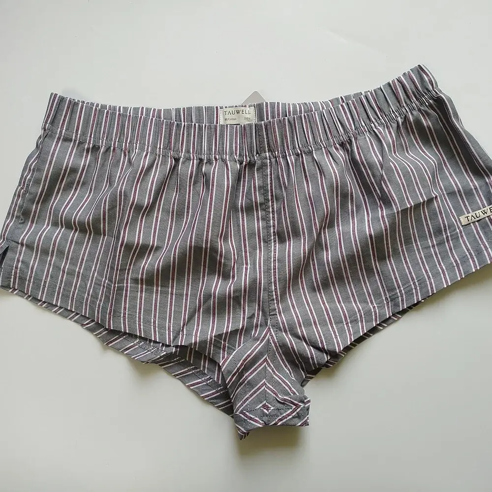 Boxer rayé classique pour hommes, sous-vêtements confortables en coton respirant — image 8