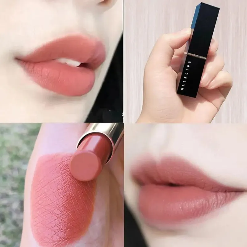 8 farver Læbestift Vandtæt Svedtæt Langtidsholdbar Makeup Glitter Mat Fløjl Nøgen Læbestift Kvinder Kosmetik Makeup Læbe Skønhed — image 5