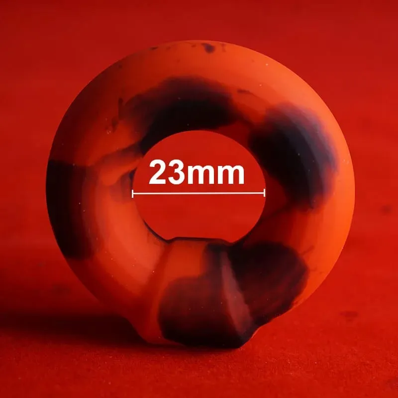 Ritardare L'eiaculazione Erezione Del Pene Anello Del Rubinetto Del Silicone Cockring Penisring Palla Morbida Barella Che Si Estende Giocattoli Del Sesso per Gli Uomini — image 4