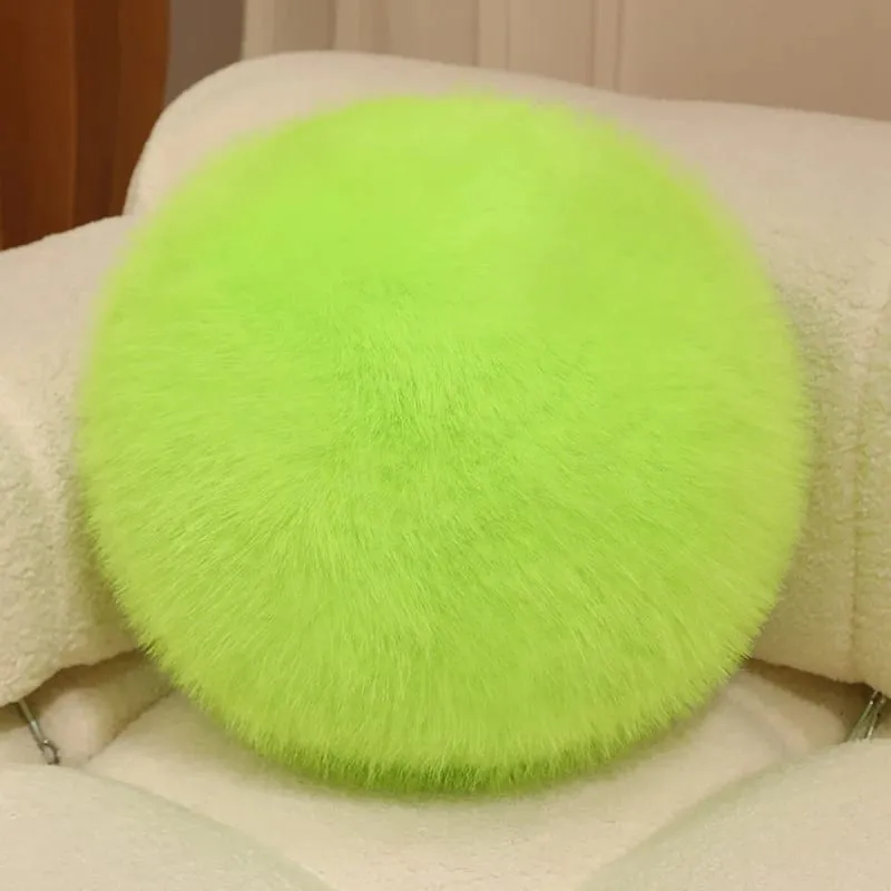 30 cm Lange Plüsch Flauschigen Runden Plüsch Kissen Cartoon Ball Kissen Begleiten Gefüllte Kissen Auto Hause Sofa Decor Plüsch Kissen — image 10