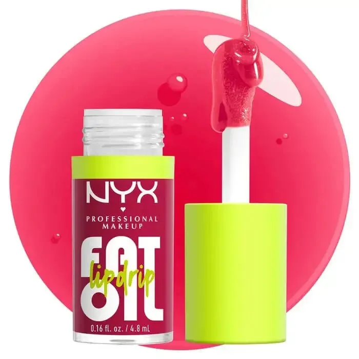 NYX Fat Oil Lip Drip Lip Gloss Melembapkan Bibir Secara mendalam Tidak Melekit Lip Gloss Seksi Lip Gloss Mekap Gincu Fesyen Korea — image 14