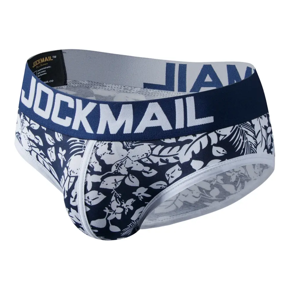 Men Underwear Briefs Cotton Printed Sexy Men Boxer Brief Slips Cueca Masculina Panties Calcinha Calzoncillos Hombre Breathable — image 23