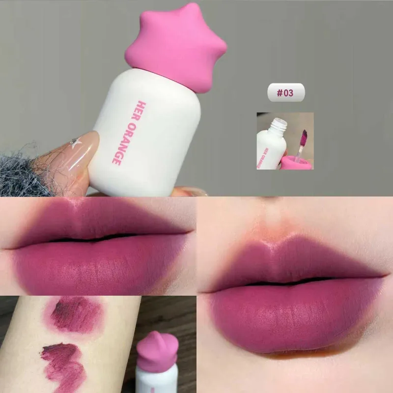 Herorange Soft Matte Lip Mud Tidak Mengeringkan Pakai Lama untuk Ulang-alik Harian dengan Harga Berpatutan — image 10