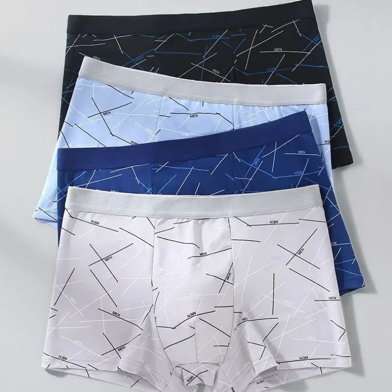6Pcs Men's Sexy Underwear Boxers Mens Short Soft Comfortable Breathable Fashion Antibacterial Trunks Fitness Running Man Shorts — image 2