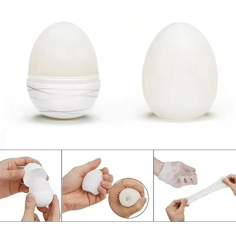 Mini ชายสำเร็จความใคร่ไข่ไข่รูปชายอวัยวะเพศชายนวดซิลิโคนพ็อกเก็ตขนาด Intimate Care อุปกรณ์สำหรับผู้ใหญ่ของเล่น — image 4