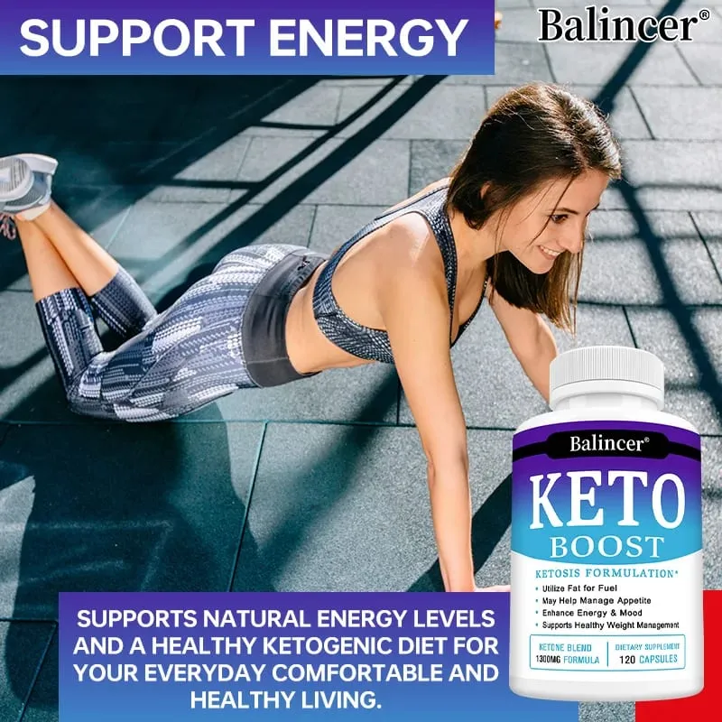Weight Loss Organic Keto Detox Capsules Flat Belly Deep Cleansing Provides Energy Fat Burning Appetite Suppressant Supplements — image 5