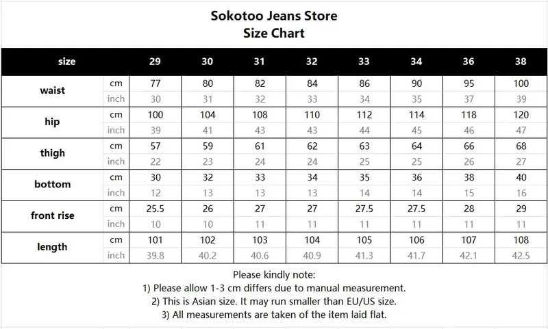 Jeans Tambal Sulam Tartan Kotak-kotak Merah Skotlandia Pria Celana Denim Hitam Tambalan Keling Punk Celana Panjang Lurus Ramping Cetak Huruf Tengkorak — image 9