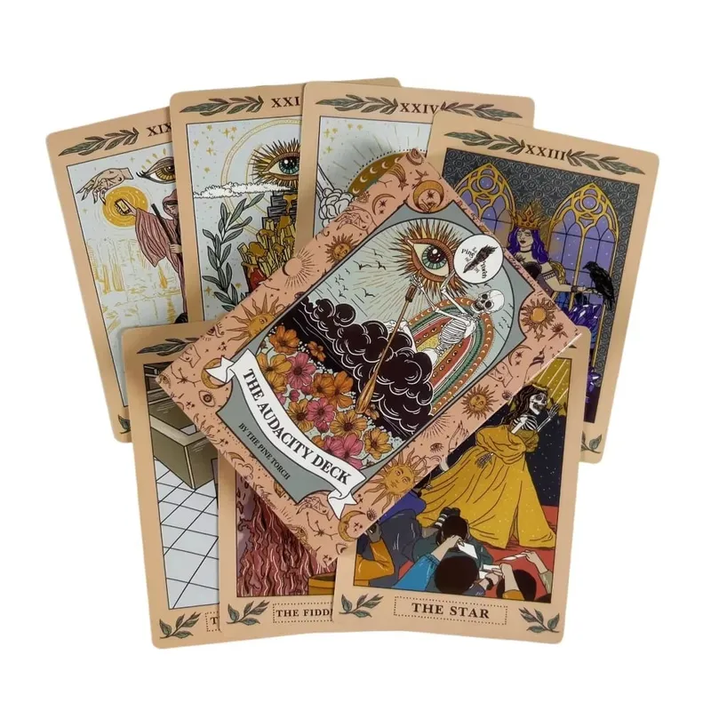 The Audacity Deck Audacity Oracle Cards A 37 Tarot anglais Divination Edition Deck Borad Games