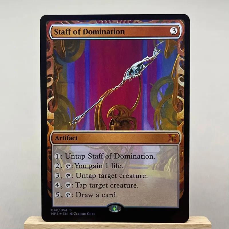 MPS FOIL2-01 Tarjetas TCG para Home Play Proxy Sol Ring Mana Crypt Mox Opal the Mana Vault Chrome Mox Sword of — image 29