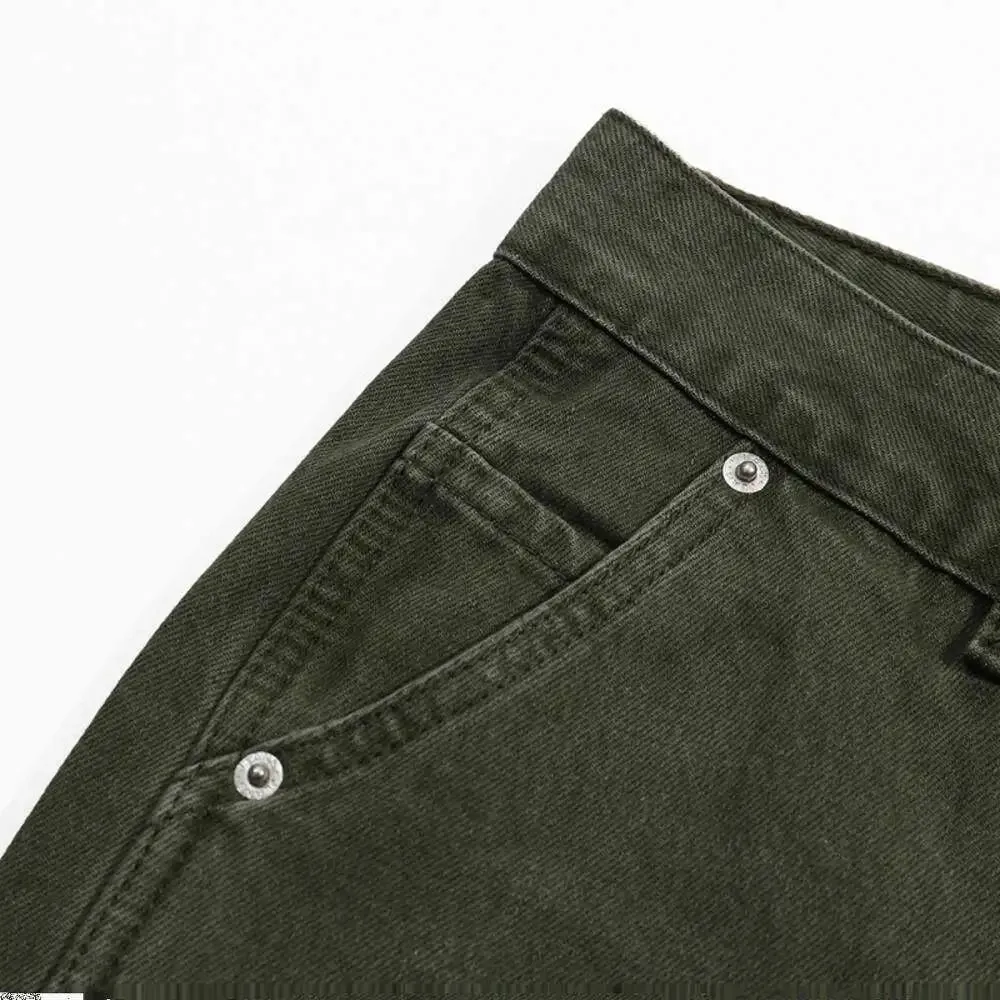 Gallery Dept schizzi di inchiostro schizzi di vernice lavaggio splicing micro pull jeans tute pantaloni casual — image 5