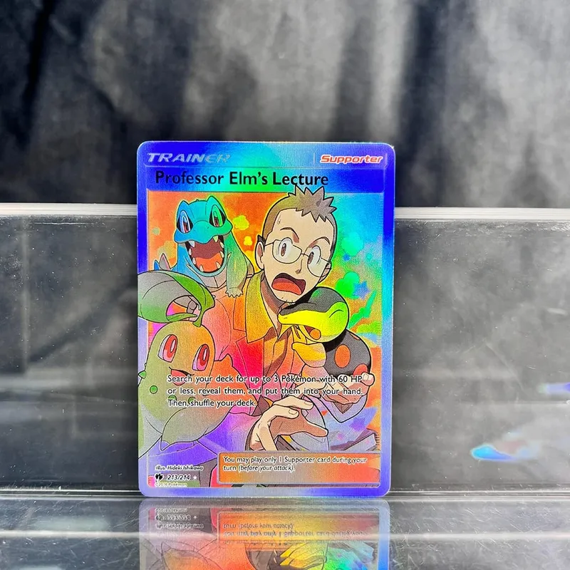 PKM Proxy Thẻ Cổ Điển Charizard Mew Với Ex Đơn Thẻ Bộ Sưu Tập PTCG Suicune Gx Tyranitar Gx Mất Thunder Lá Thẻ — image 14