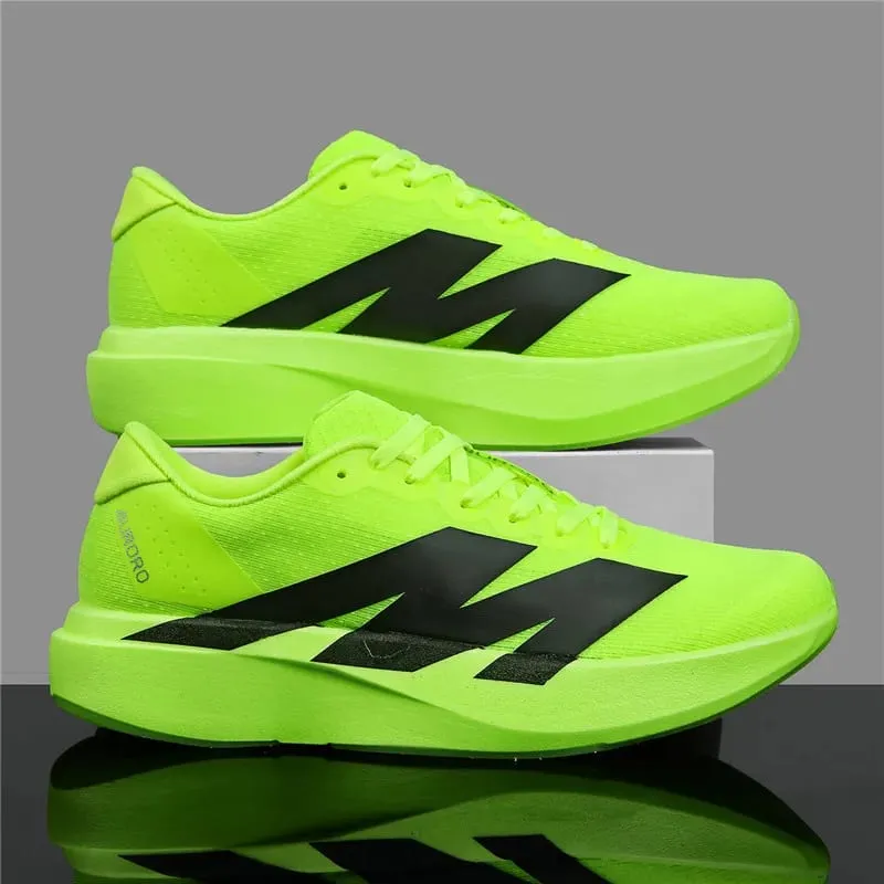 Chaussures de course homme Marathon entraînement course baskets plaque de carbone léger femme confortable résistant chaussures de sport athlétiques — image 1