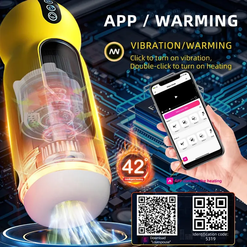 Automatische Männlich Saugen Masturbator Vibration Blowjob Maschine Heizung Masturbation Tasse Sex Spielzeug Erwachsene für Männer Masturbieren Liefert