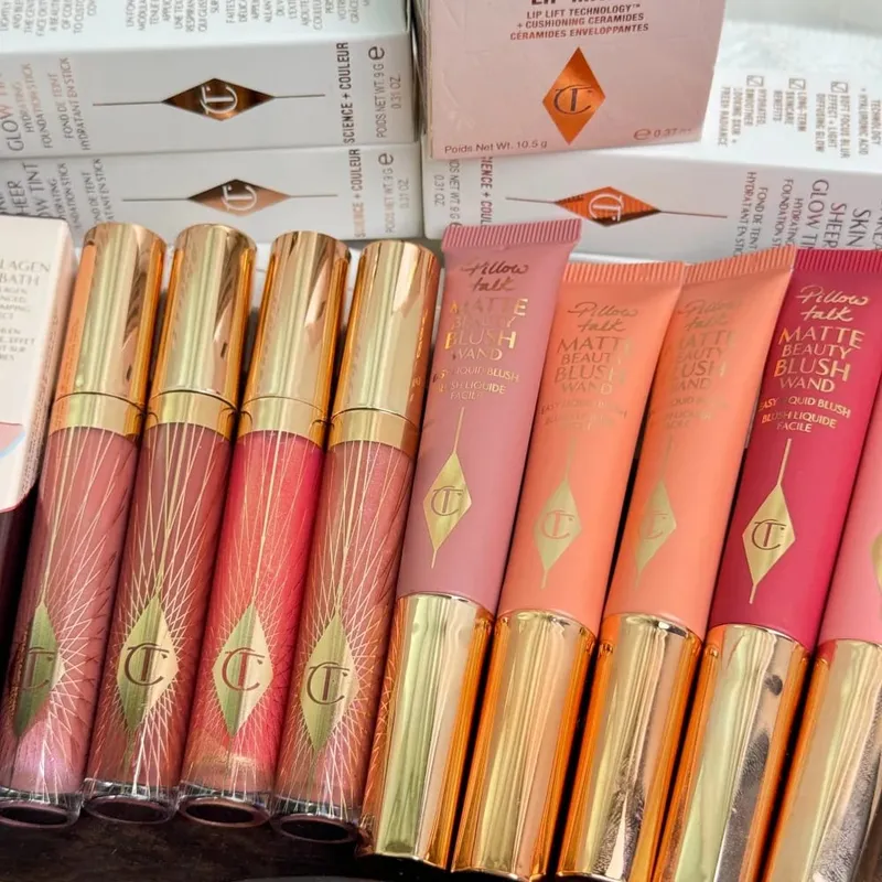 Charlotte Tilbury CT Allık Seti Allık Likit Allık Yastık Kalemi İki Renkli Öne Çıkanlar 4 Renkli Allık Platte Makyaj Kozmetik Güzellik — image 4