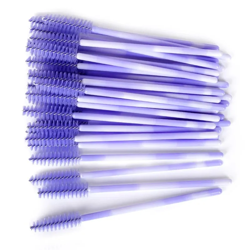 50/100 Pz Spazzola per trucco Ciglia Spazzole per sopracciglia Pettine Usa e getta Mascara Bacchetta Estensione ciglia Forniture Cosmetici Strumenti per il trucco — image 9
