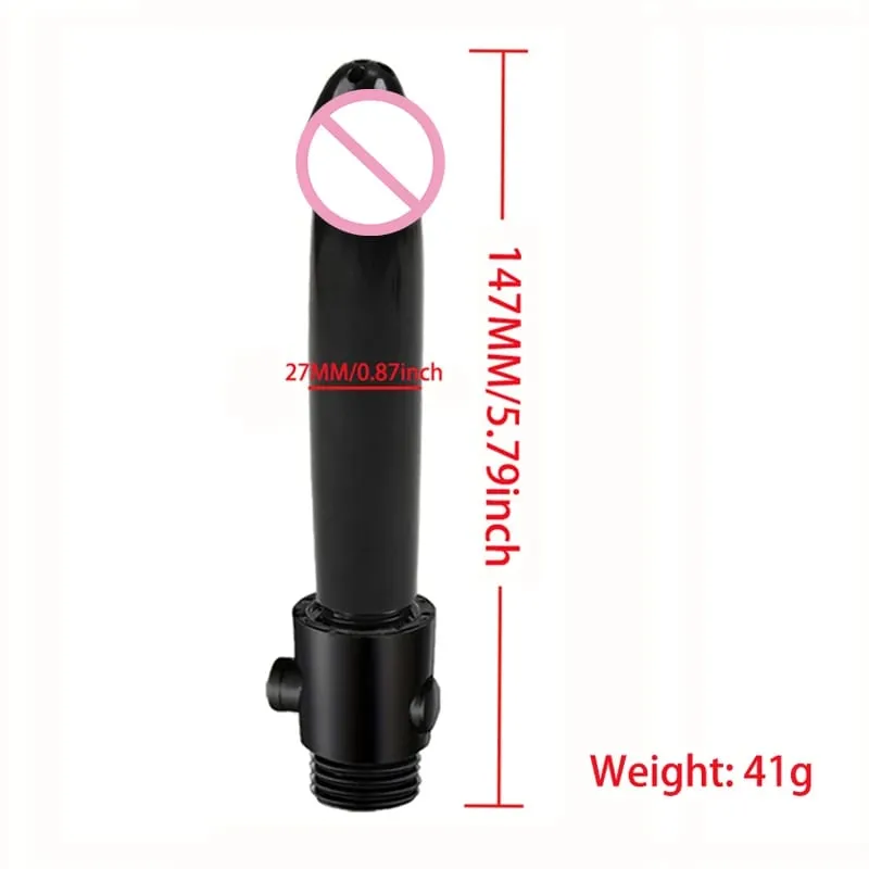 Douche Enema อาบน้ำชุดทำความสะอาด Anal Plug Dildo ลูกปัดทวาร Enema ทำความสะอาด Butt Plug เกย์เพศของเล่นสำหรับ Man — image 6