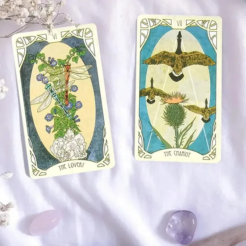 78 mazzo La figlia del raccoglitore Tarocchi Gioco da tavolo Carte Oracle Gioco di società Strumenti di divinazione Mazzo di divinazione misteriosa — image 3