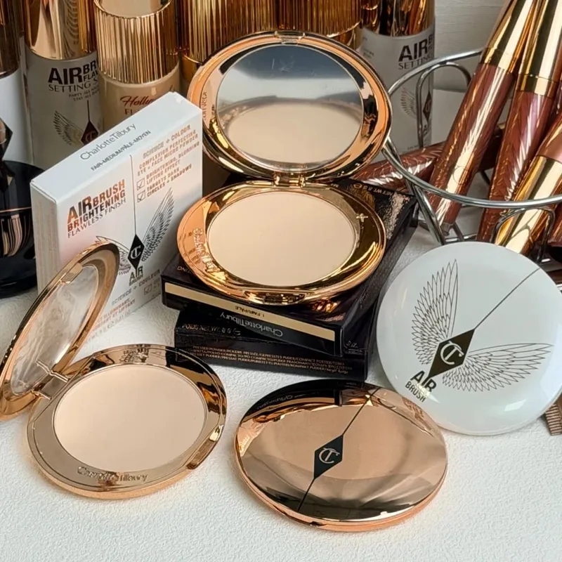Charlotte Tilbury 100 ml 34 ml Fixierspray, 2-teiliges Set, mattes Fixierpuder, Ölkontrolle, Gesichtsreparatur, Honigpuder, Make-up-Geschenk — image 2