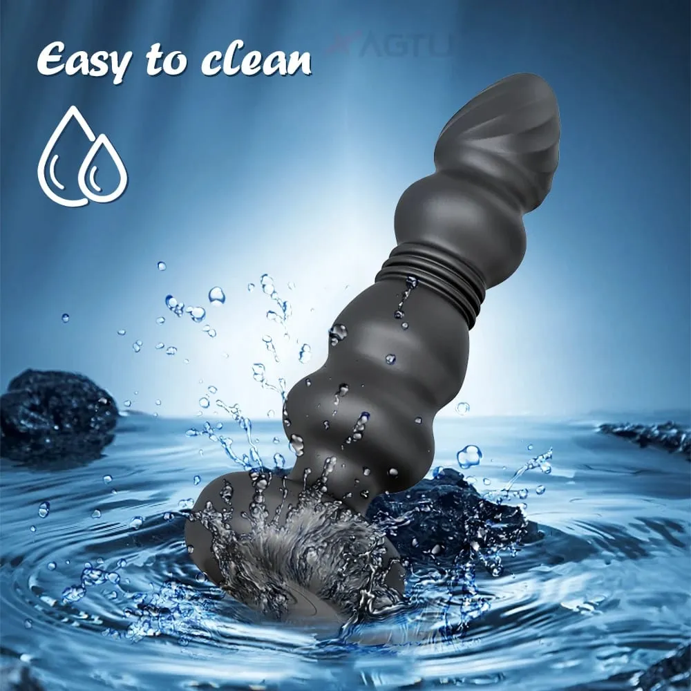 Telescopic Prostate Massage Vibrator Male Anal Plug for Female Ass Butt Plug Ball Vibrating Adults Sex Toys for Women Men Gay — image 6