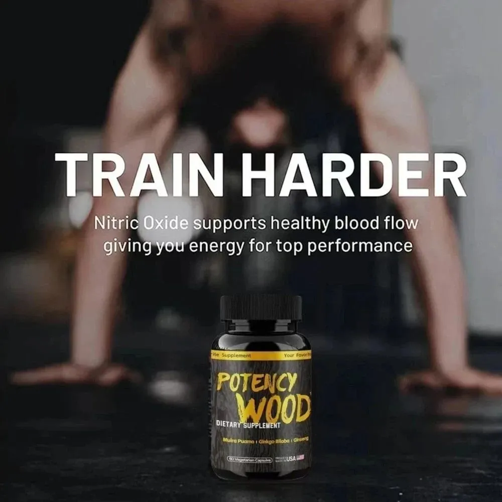 Suplemen Herba Kayu Potensi dengan Ginseng Ashwagandha 60 Kapsul Tenaga Adaptogen Stamina Antioksidan Imun Kesihatan Usus — image 4