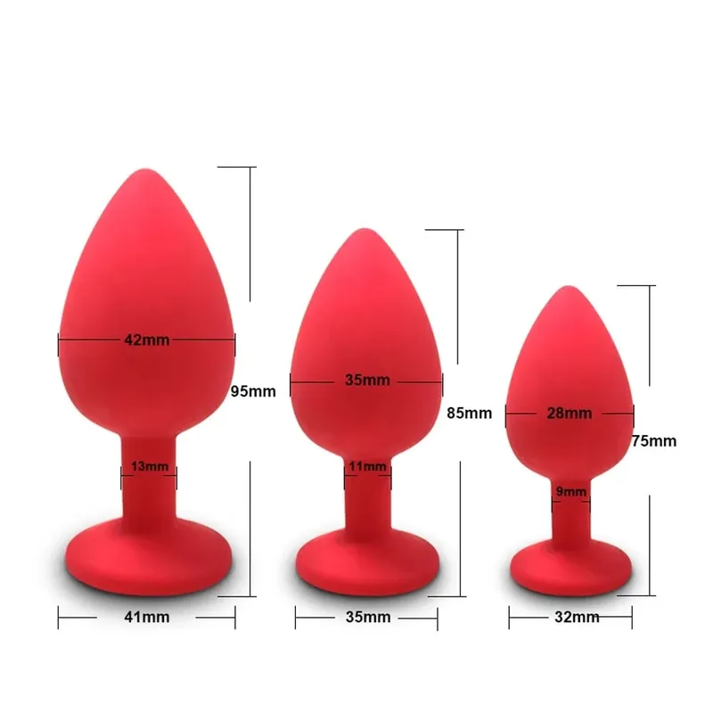 4pcs ซิลิโคน Anal Plug MINI เร้าอารมณ์ Bullet Vibrator BUTT Plug เพศของเล่นสำหรับผู้ชายผู้หญิงเกย์คู่ Anal prostate Stimulator — image 24