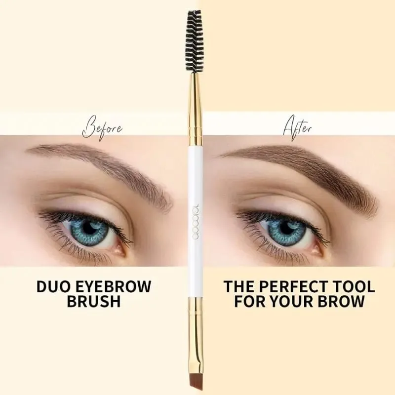 Docolor Eyebrow Brush+Eyebrow Comb Beauty Brush Brush Profesionální štětce na make-up pro Eye Brow Brush Eye Blending Brush — image 4