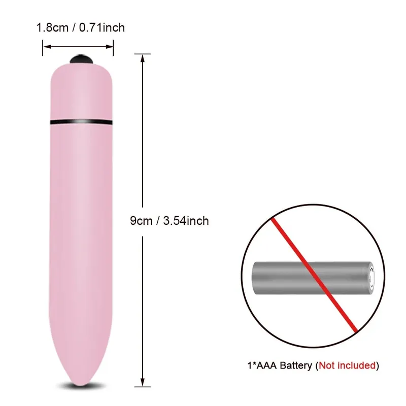 Mini Size Bullet Vibrator Butt Plug til mænd Kvinder Anal Plug Begynder Batteridrevet Prostata Massager til Gay Voksen Sexlegetøj — image 7