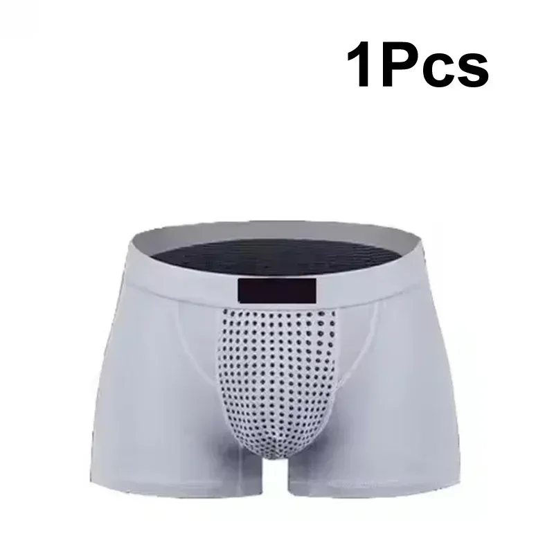 Cuecas boxer masculinas de terapia magnética, roupa íntima respirável e confortável com 22 ímãs de saúde para circulação sanguínea, tamanho L-6XL, 1 peça — image 9