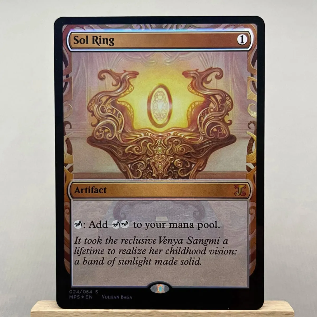 MPS FOIL2-01 Tarjetas TCG para Home Play Proxy Sol Ring Mana Crypt Mox Opal the Mana Vault Chrome Mox Sword of — image 2