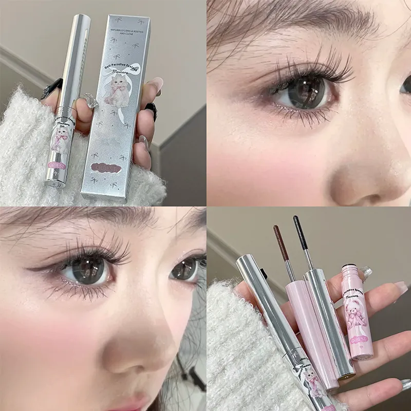 속눈썹 연장 마스카라 방수성 오래 지속되는 실키 래쉬 블랙 속눈썹 연장 메이크업 뷰티 아이 한국 화장품