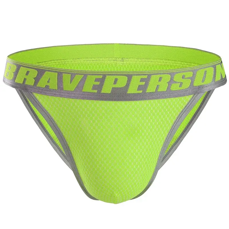 Sexy Men Underwear Briefs Breathable Underpants U Convex Pouch Low Waist Male Panties — image 12