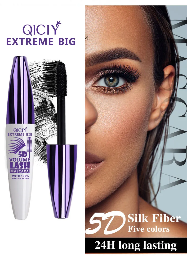 Stereoskopisk øjen sort Vandtæt og svedbestandig Velegnet til Halloween Makeup for at skabe krøllede naturlige øjenvipper — image 5