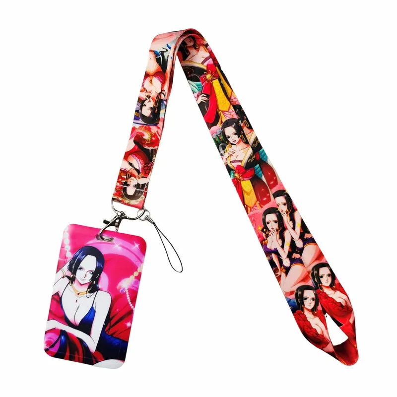 Anime Cartoon Credential Holder Keychains Neck Lanyard For Pass Card Anime Credit Card Holder Keychain Straps Wholesale — image 5