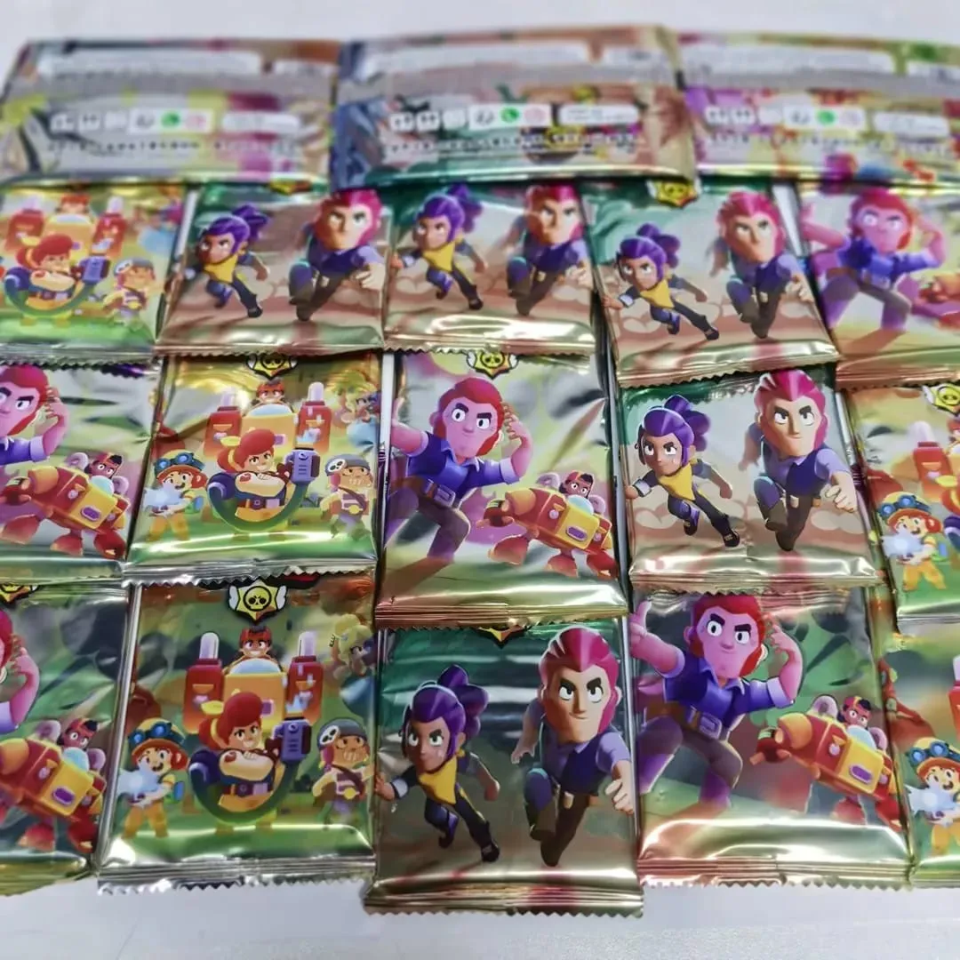 Brawl Stars Random Collect Card Anime Figures Collection Cards Battle Carte Game Entertainment Rare Trading Cards Kid Gift — image 6