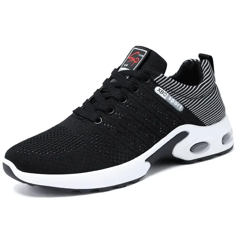 Neue, atmungsaktive, vielseitige Laufschuhe für Herren mit weicher Sohle, leichte, lässige Sportschuhe für Herren — image 3
