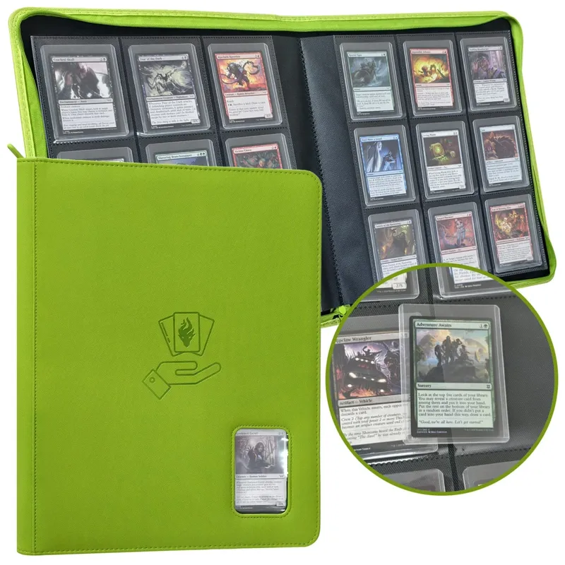 Il raccoglitore con caricamento dall'alto può contenere 360 raccoglitori con caricamento dall'alto e 9 tasche per carte rigide da 3' X 4' Raccoglitore con caricamento dall'alto — image 10