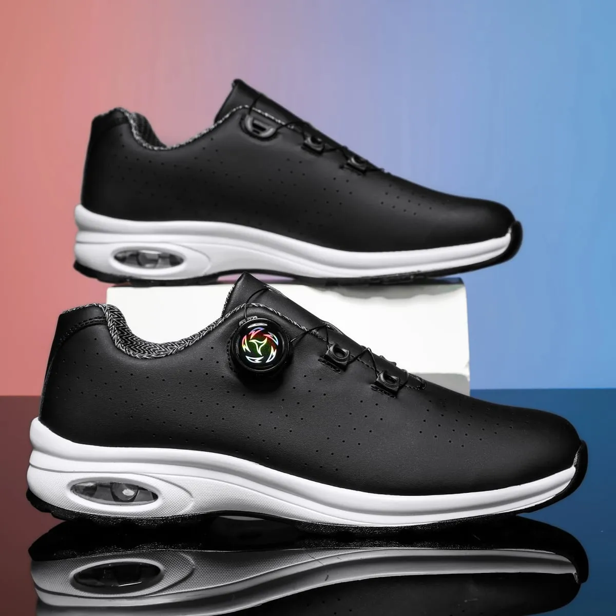 Simple Nen's Casual shoes With Comfortable and Breathable design Air-cushioned sole Suitable for Outdoor Cycling and Golfing.