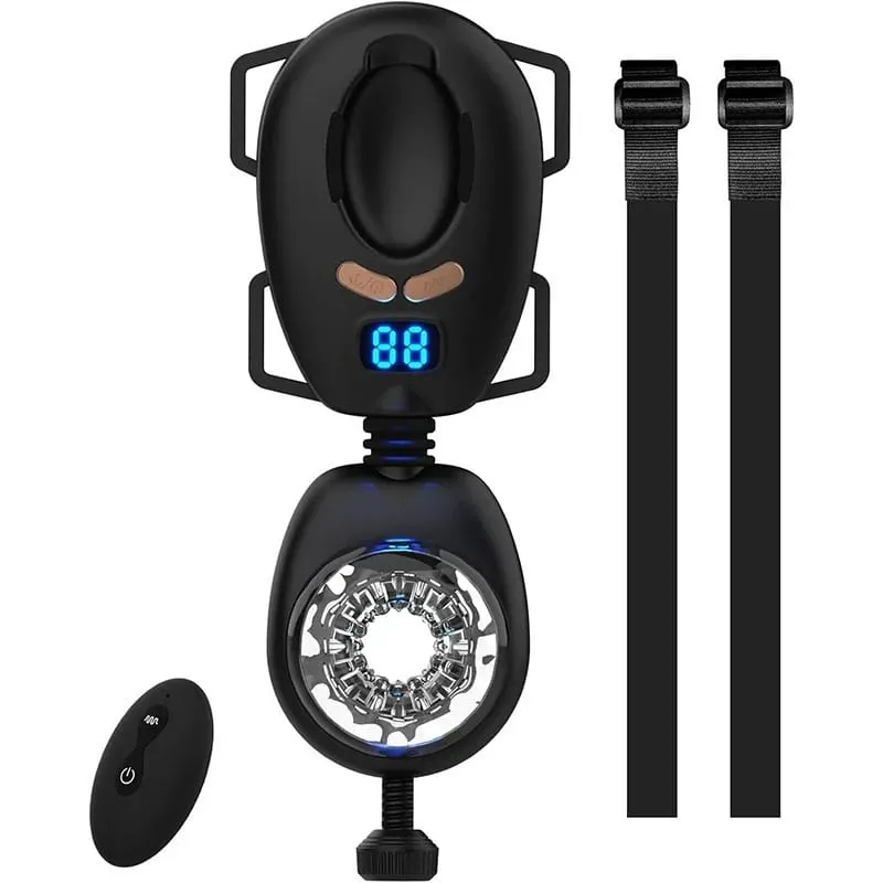 Pánský nositelný automatický masturbátor s 9 režimem dálkového hands-free Vibrátor penisu Trenér Dicks Glans Masážní stimulátor Sexuální hračka pro dospělé
