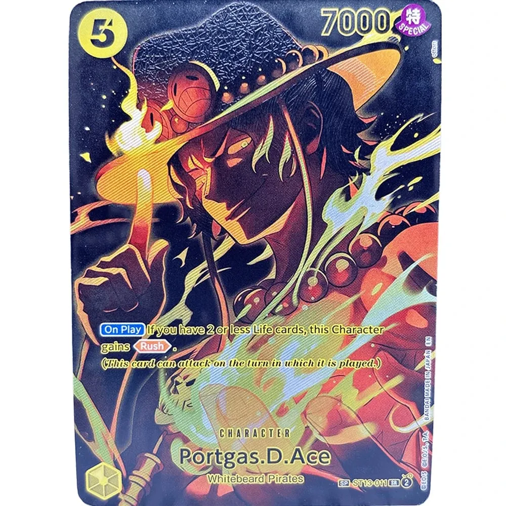 Karty kolekcjonerskie Roronoa Zoro ST18-004 EN Lśniąca kreatywność Rzadkie holograficzne wytłaczane teksturowane karty foliowe — image 5