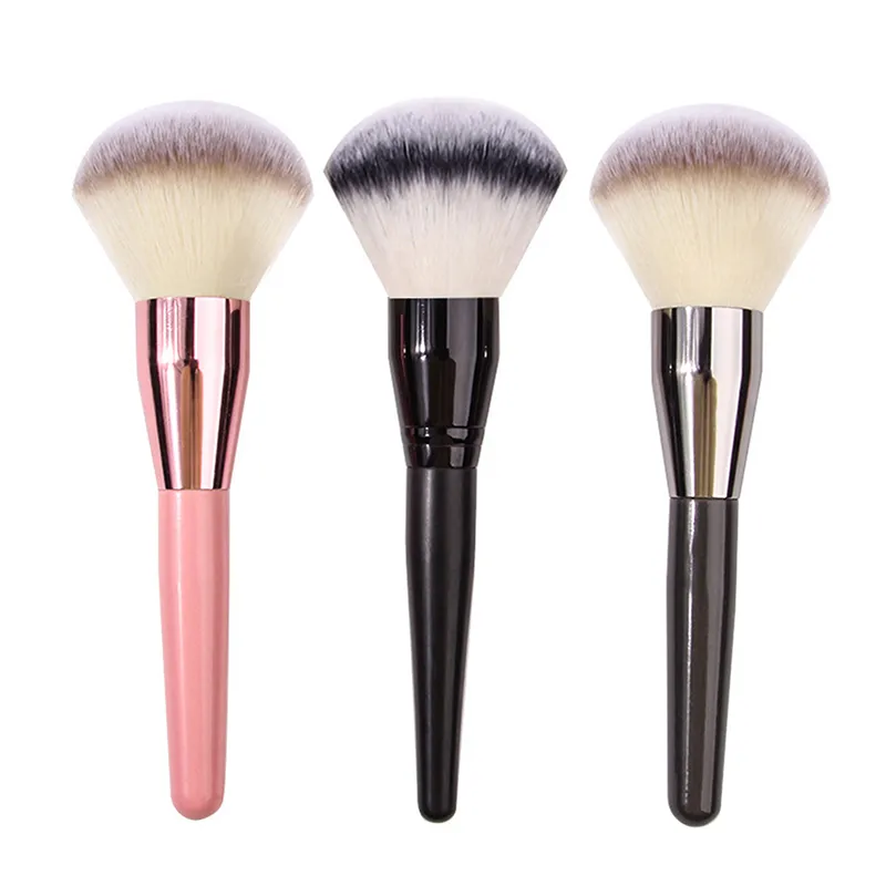 【M】Grand pinceau de maquillage visage joue Contour fard à joues nez fond de teint puissance libre pinceaux de maquillage cosmétique outil poudre Blush brosse — image 6