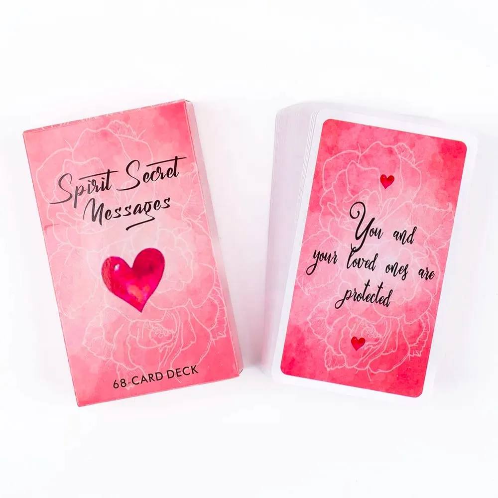 Spirit Secret Messages 68Pcs English Version Oracle Divination Fate Game Deck Tarot Table Board Games Playing Card 10.4x6.1cm — image 3