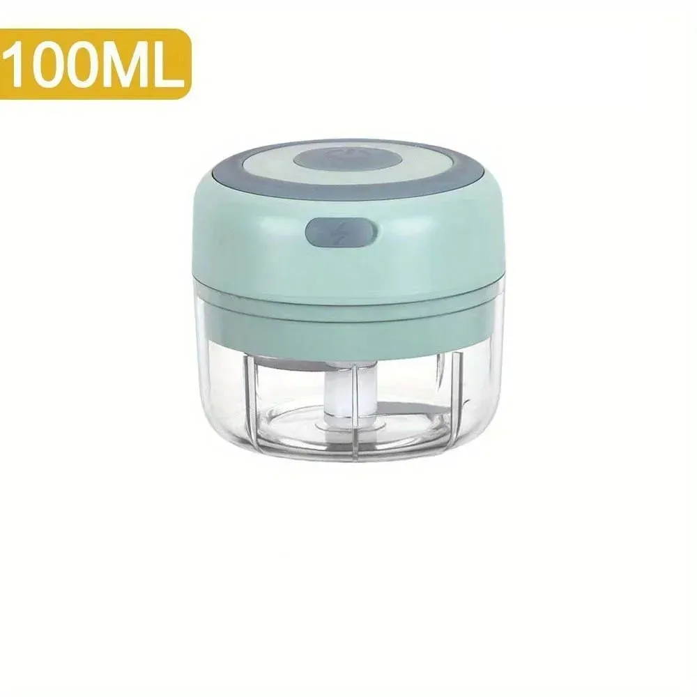 Hachoir à ail électrique en acier inoxydable de 250ML, broyeur de cuisine robuste et Durable pour ail et gingembre, Mini outil, hachoir alimentaire