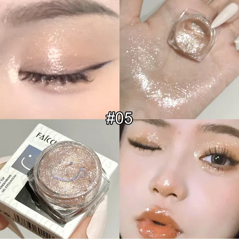 Fard à paupières unique – Finitions ultra scintillantes, mates soyeuses et nacrées lumineuses pour un maquillage quotidien audacieux et délicat des yeux. — image 11