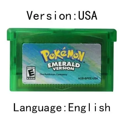 GBA 비디오 게임 카트리지 콘솔 카드 포켓몬 에메랄드 루비 FireRed LeafGreen 사파이어 GBA/NDS용 다국어 — image 7